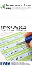 Deckblatt FST-Forum 2012 